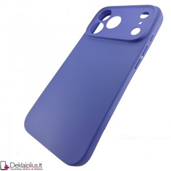Silikoninis ploniausias dėklas - mėlynas (Apple Iphone 17 Pro Max/18 Pro Max) Silikoninis ploniausias dėklas - mėlynas (Apple Iphone 17 Pro Max/18 Pro Max)